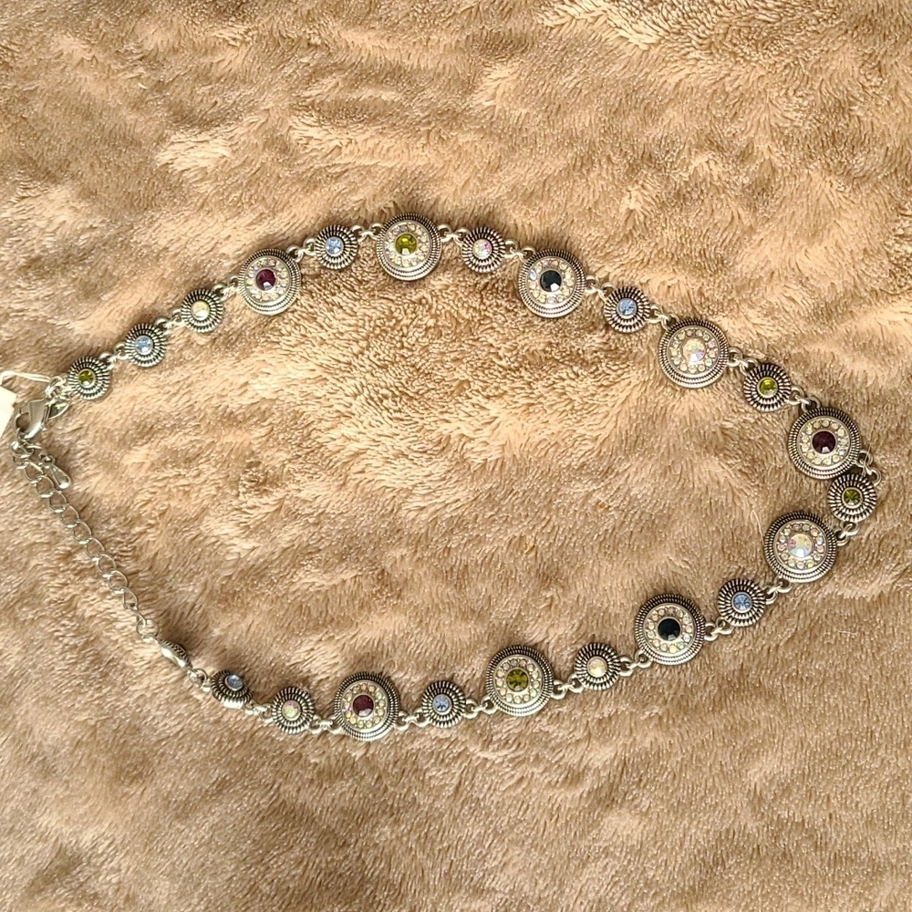 Lia Sophia Colorama Crystal Necklace